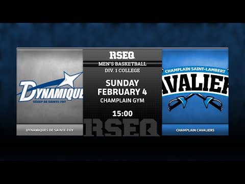 RSEQ D1 Basketball Masculin 🏀 Sainte-Foy @ Ch.-St-Lambert [2023-02-04]