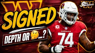 🚨BREAKING: Washington Commanders SIGN OT DJ Humphries! Brandon Coleman IMPLICATIONS 🤔 