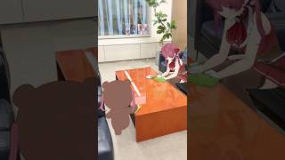 クマリンの新特技🐻🆕withマリン船長#funny #shorts