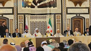 من بلدة يعفور في ريف دمشق، في افتتاح مسجد النور.