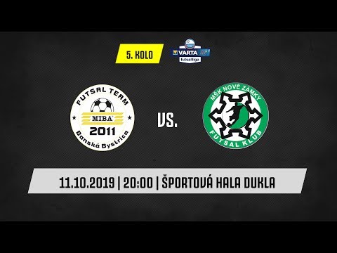 HIGHLIGHT | 5. KOLO | 11.10.2019 | MIBA BANSKÁ BYSTRICA - MŠK MAYERSON NOVÉ ZÁMKY 8-2