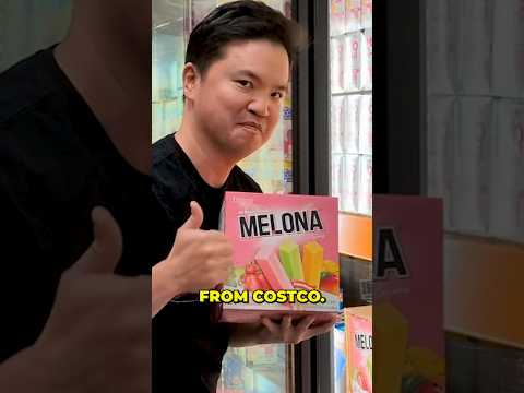 Trying All 3 Melona Flavors from Costco! 🍓🥭🍈