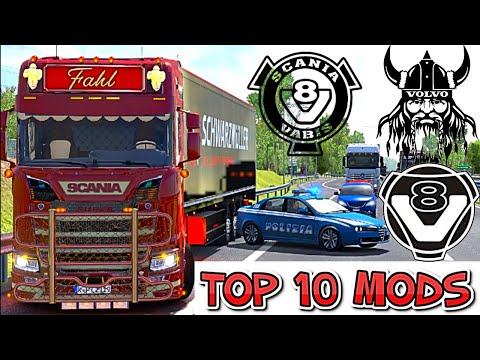🔝TOP 10 TRUCKS MODS MAY ETS2 1.37🔝 #TOP #TRUCKS