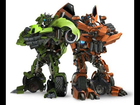Transformers saga all The Twins scenes