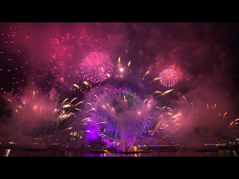 London New Year's Fireworks 2020 1080p HD
