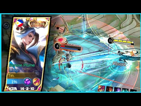 AGGRESSIVE LING + ROTATION | LING GAMEPLAY -MLBB