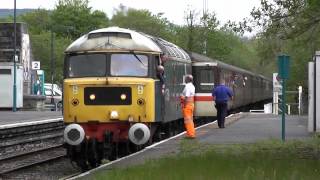 47580 & 47851 Top N' Tail 'Heart of Wales Scenic Rambler' Dumfries to Cardiff  11/05/2012