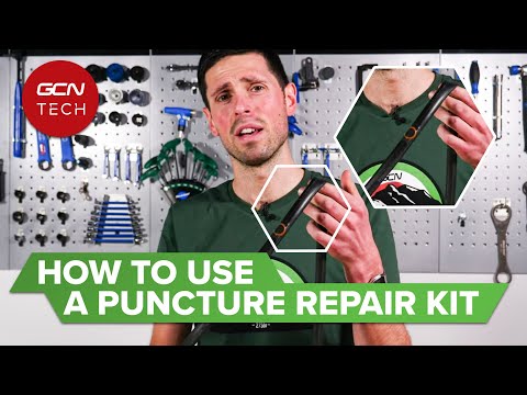 How To Use A Puncture Repair Kit To Fix Your Inner Tubes | GCN Tech Monday Maintenance