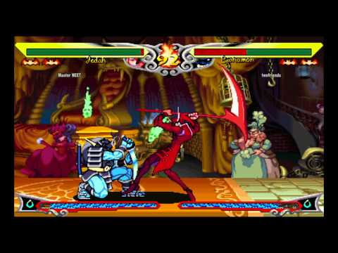 DarkStalkers III~ Jedah (Master NEET) vs Bishamon (twofriends) HD