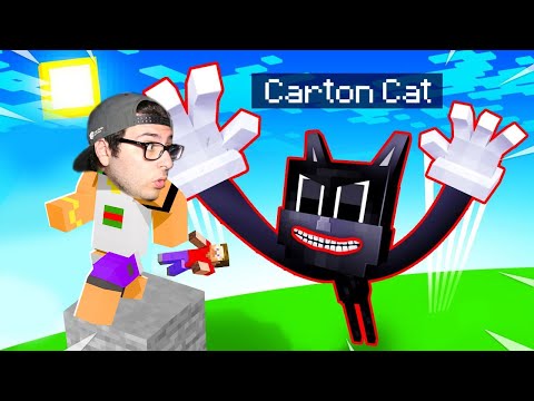 DEVO SOPRAVVIVERE 24 ORE A CARTOON CAT - Minecraft