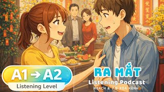 🎧 Luyện Nghe Tiếng Anh Level A1-A2 - RA MẮT - | Listening English Podcast |🎯