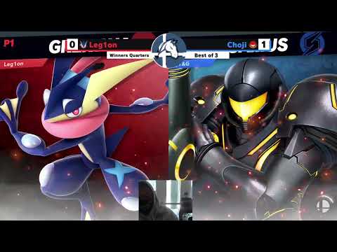 Smash at UC Davis #7 Winners Quarters - Leg1on (Greninja) vs. Choji (Samus)