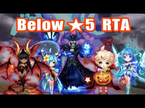 【Summoners War | Curry's RTA】Below ★5 only RTA #1, they have insane power in RTA!