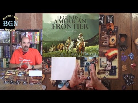 How to Play Legends of the American Frontier board game