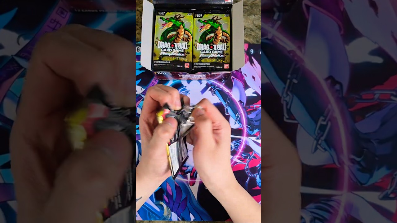 SHENRON IS FINALLY HERE! FB07 BOX OPENING!