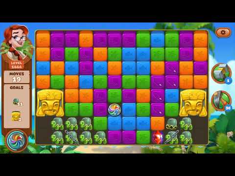 Lost Island Blast Adventure Level 1444 NO BOOSTERS - A S GAMING