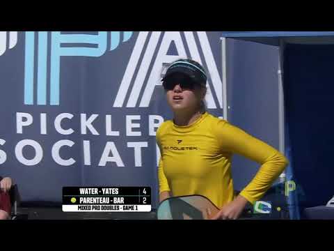 A.Waters/Yates Vs Parenteau/Bar - PPA Foot Solutions Arizona Grand Slam Mixed Doubles Pro