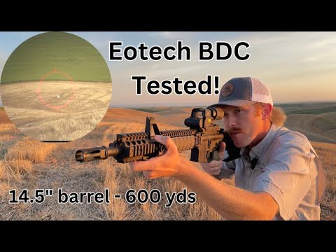 Eotech exps3-4 bdc tested! 14.5" barrel to 600yds