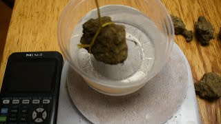 LETS FIND THE DENSITY OF CLAY!