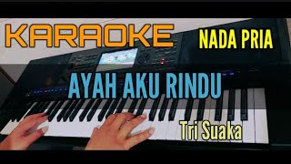 Download lagu AYAH AKU RINDU [Karaoke Tri suaka] Nada Pria mp3