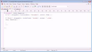 jQuery Tutorial - 167 - Drag and Drop Lists