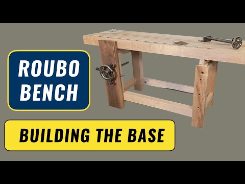 How to Build a Roubo Bench Base // Building the Base of a Roubo Bench