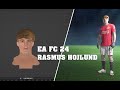 EA FC 24 | Face mods  | Rasmus højlund  By Toan Gaming ( Free )