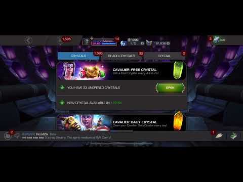 MCOC Red Guardian early access Crystals
