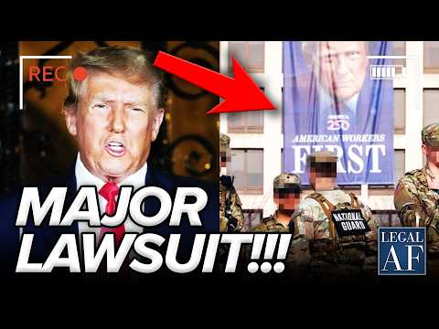 🚨 Trump SUED for use of MILITARY WHERE?!?!