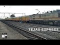 TEJAS EXPRESS Madurai Chennai Egmore High Speed Crossing Near Dindigul