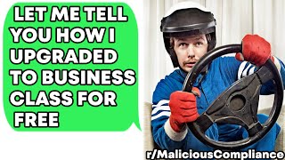 How I Upgraded To Business Class For Free ( Malicious Compliance Reddit Stories )