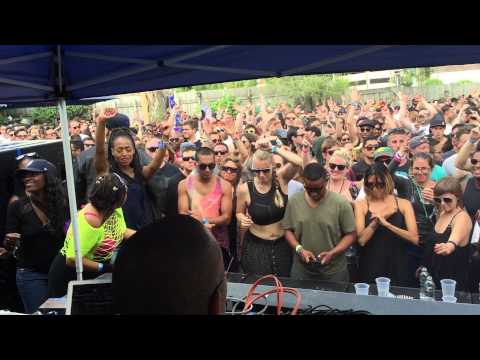 Stacey pullen B2B Carl Craig @ old Miami DEMF 2015 🚀🚀🚀