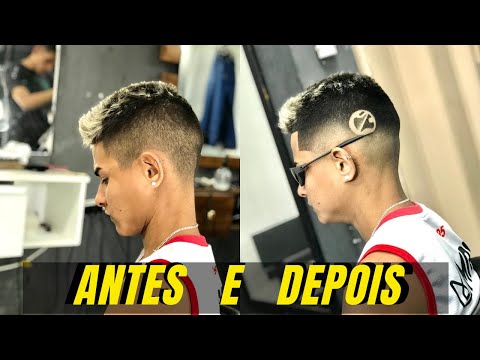 Freestyle Maçã do IPHONE + Degradê (VEJA A TRANSFORMÇãO )