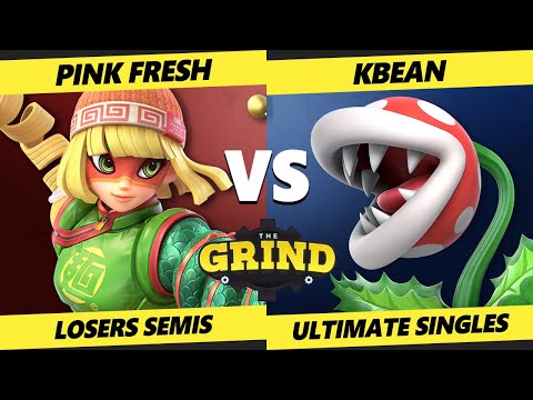 The Grind 238 Losers Semis - KBean (Bowser, Piranha Plant, Kazuya) Vs. Pink Fresh (Min Min) - SSBU