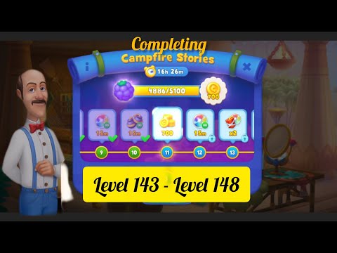 Gardenscapes - All Puzzles - Gameplay PART - 30
