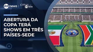 Copa terá abertura inédita em três cidades simultaneamente | #JornaldoSBTNews