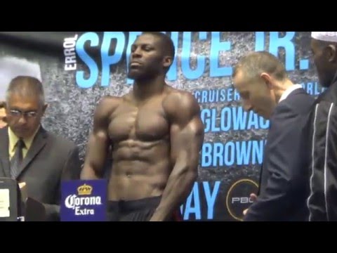 Steve Cunningham vs Krzysztof Glowacki FULL weigh-in & faceoff!!!