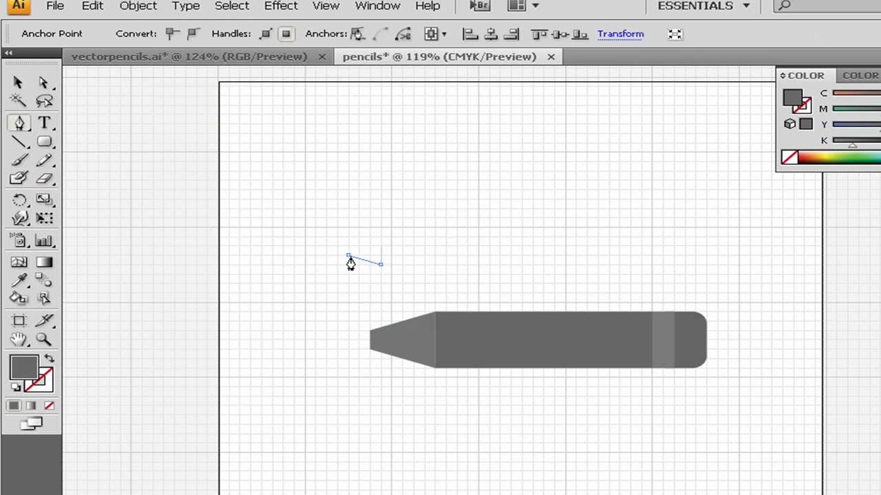 How to Make a Vector Pencil Icon in Adobe Illustrator
