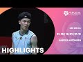 Malaysia Masters 2024: Lee Zii Jia 2 - 1 Anders Antonsen | Astro SuperSport