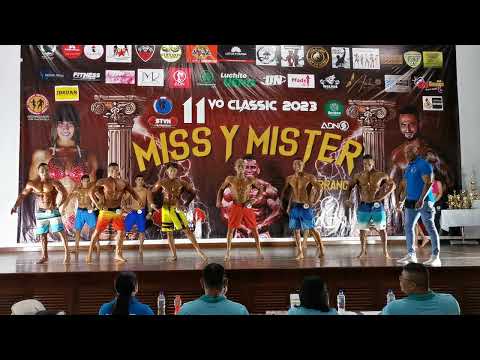 Categoría Men's Physique Senior hasta 1.67 m.