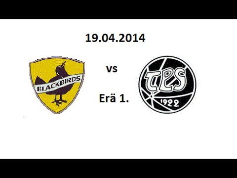 Pojat C1 SM-sarja 2013-2014 finaali 2. Blackbirds vs TPS (erä 1.)