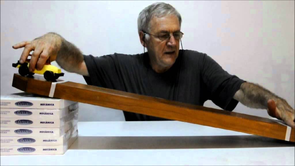 Mec: aceleração no plano inclinado.flv