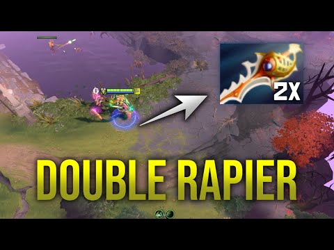 Medusa Double Divine Rapier MEGA Creeps Insane Comeback - Dota 2