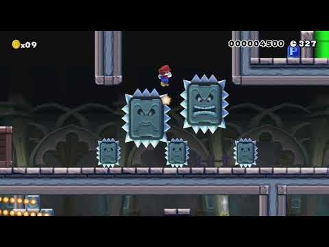 A Luckless Bane by Blunkm - SUPER MARIO MAKER - NO COMMENTARY 1bj