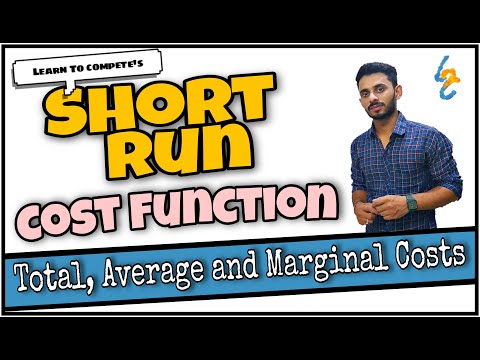 #30 Short run cost function | TC, AC, MC | By Hardev Thakur