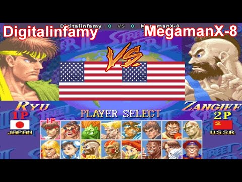 Super Street Fighter II X: Grand Master Challenge - Digitalinfamy vs MegamanX-8