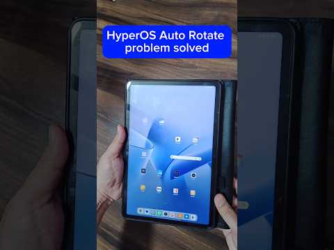 HyperOS auto rotate not working? Problem Fixed  #hyperos @XiaomiHyperOS  #xiaomipad