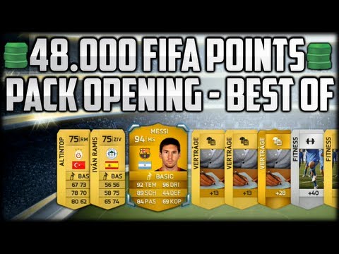 FIFA 14 - 48.000 Fifa Points Pack Opening - Best of [Deutsch]
