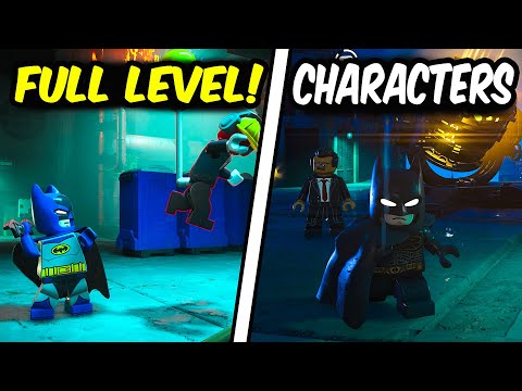 NEW Exclusive LEGO Batman Gameplay - FULL Level + Characters & MORE!