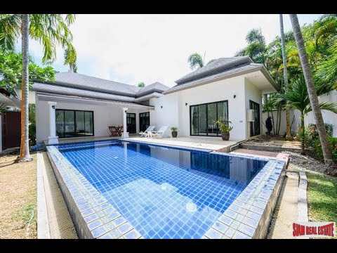 Spacious Three-bedroom Balinese Style Family Home in Nai Harn for Sale